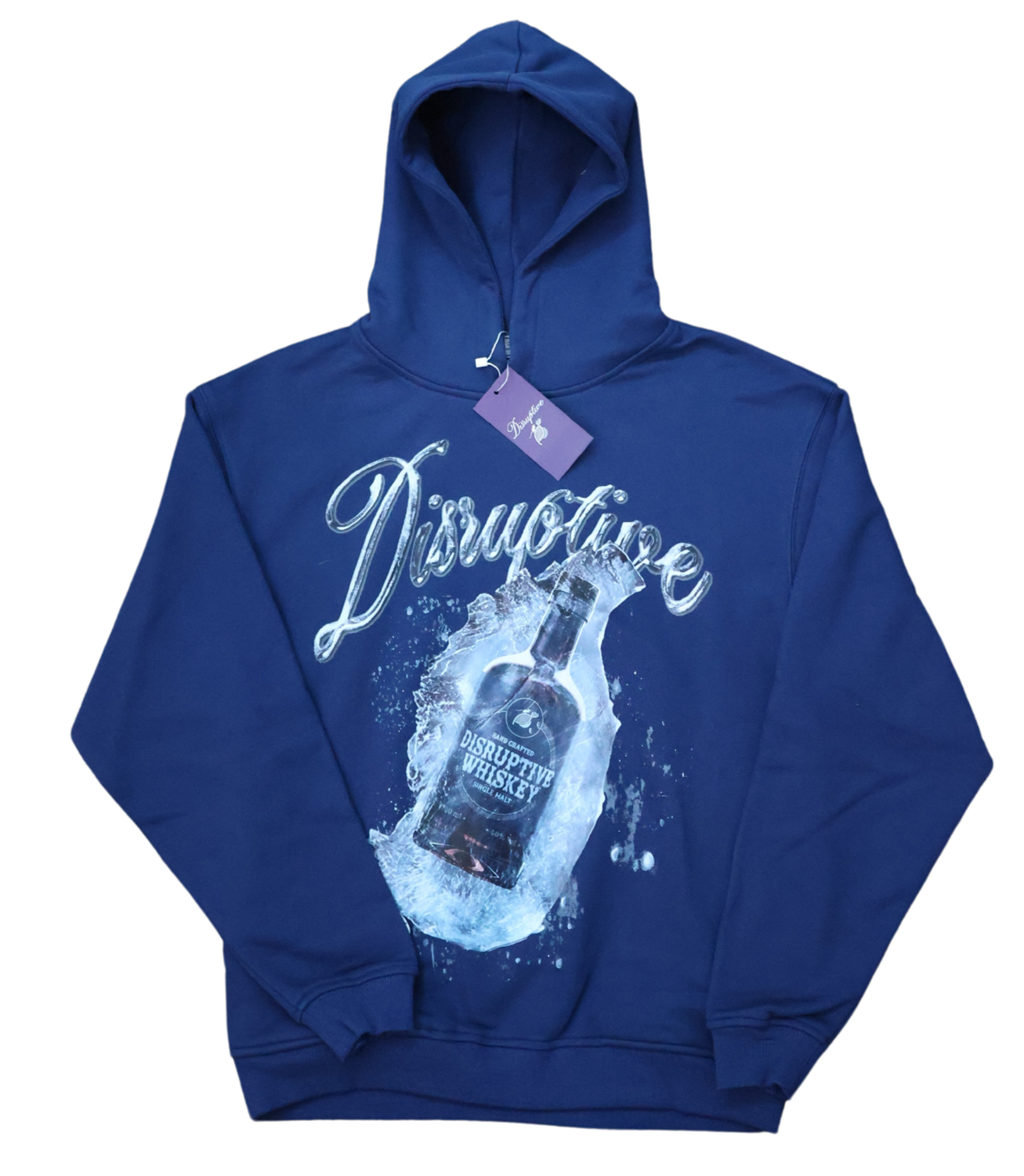 Ice Bottle Hoodie – Navy