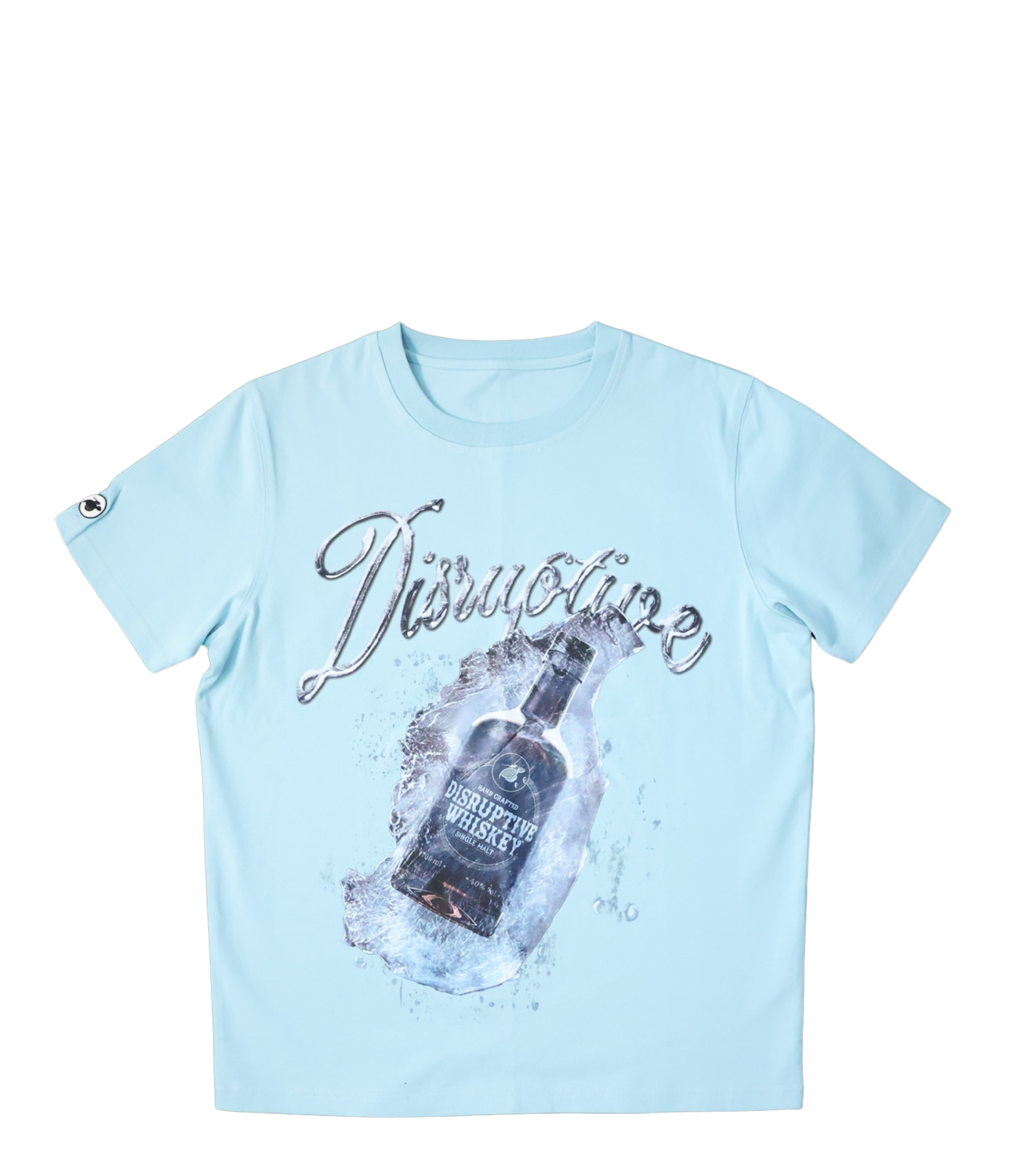 Ice Bottle Tee – Baby Blue