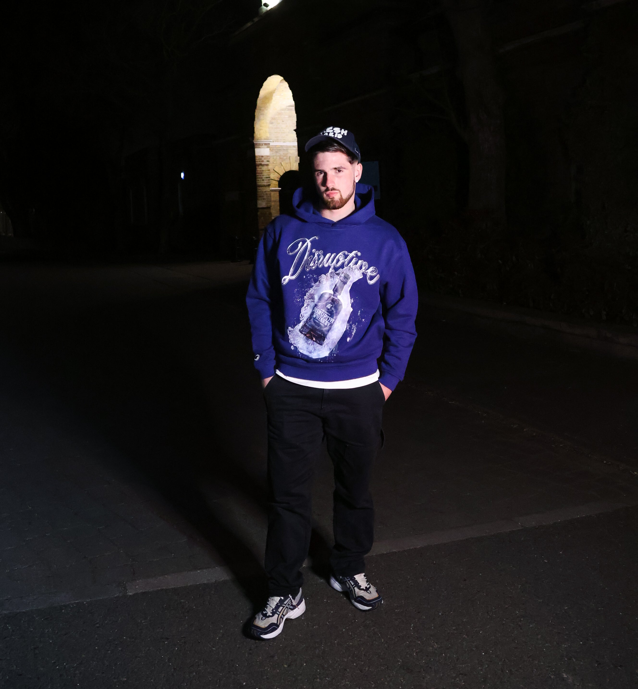 Disruptive DNA - DNA Arctic Drink Hooded Sweatshirt (Navy) [Limited Edition]